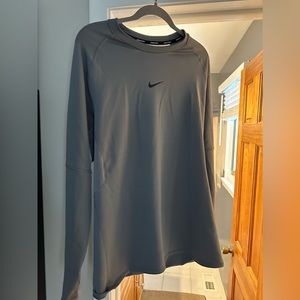 Nike pro warm long sleeve shirt. $40. Pants $40